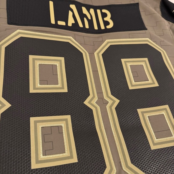 NWT Nike CeeDee Lamb #88 - Dallas Cowboys 2021 Salute To Service Jersey - Large - Picture 4 of 15